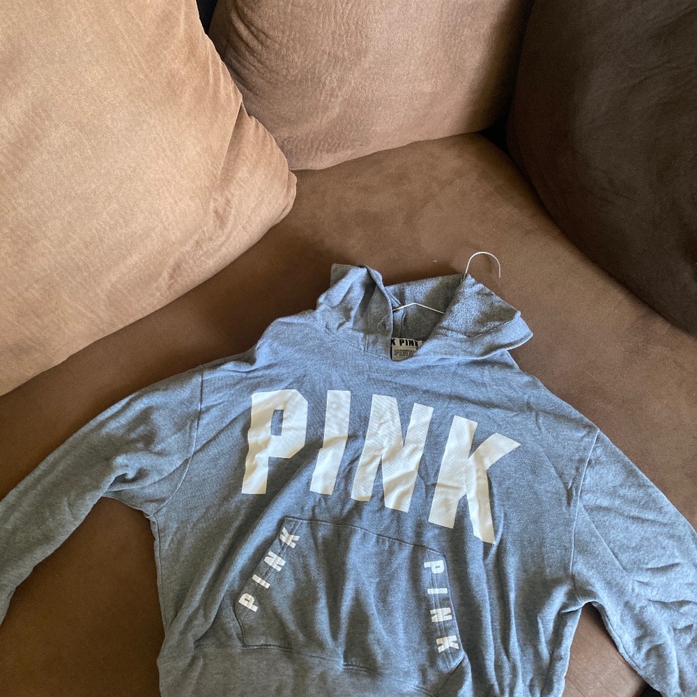 Pink hoodie